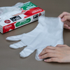 White Recycled Cpe Gloves Daily Protection