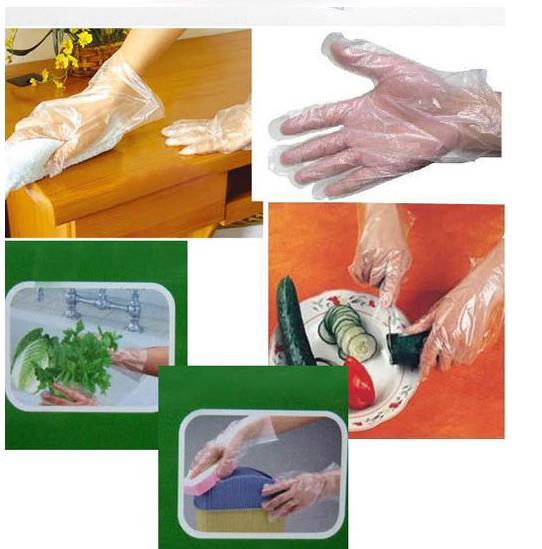 Yellow Comfort Gloves Hdpe Gloves For Food Processing