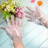White Eco-Friendly Hdpe Gloves For Hair Dyeing