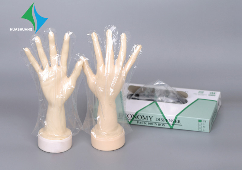 Transparent Plastic Hdpe Gloves For Beauty Salon
